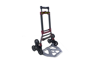 Xe đẩy hàng lên cầu thang