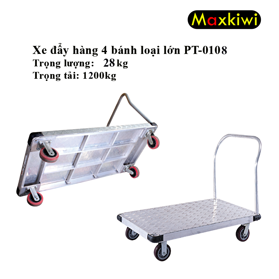 Xe đẩy hàng 4 bánh giá rẻ 3