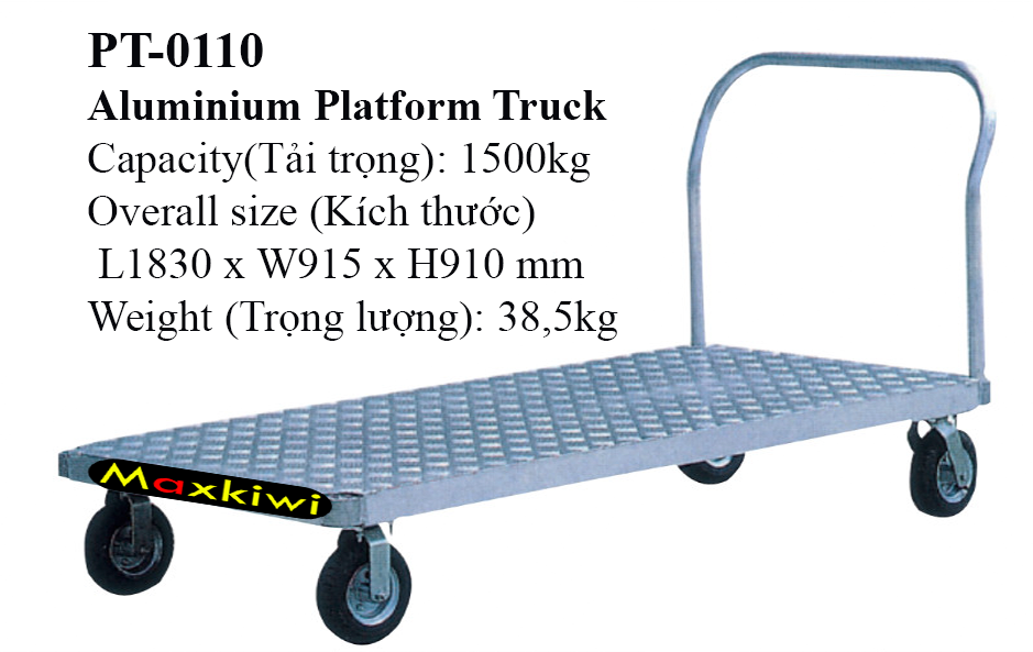 Xe đẩy hàng 4 bánh giá rẻ 5