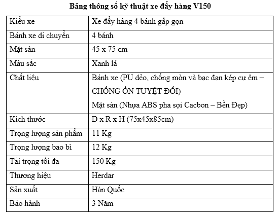 thong-so-V150 Bảng thông số kỹ thuật V150