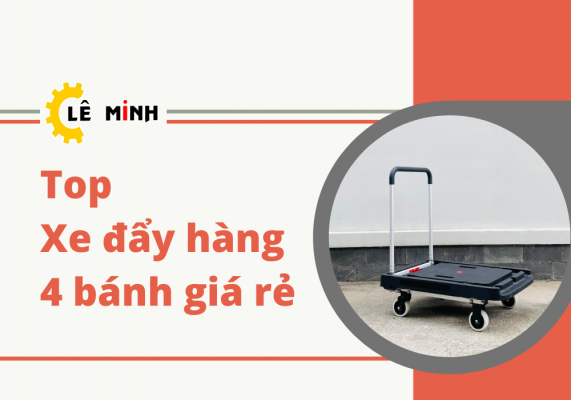 xe đẩy hàng 4 bánh giá rẻ